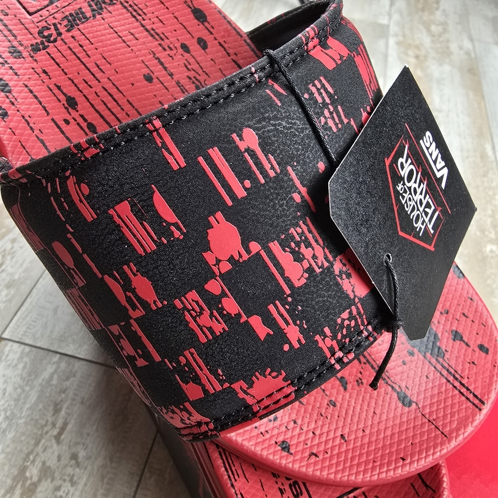 Vans X Terror Friday the 13th La Costa Slide Ons - Picture 6 of 8